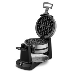 Cuisinart Brushed Black Stainless Steel Belgian Waffle Maker