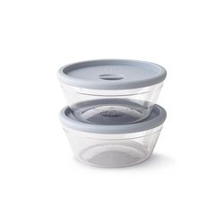 Rigwa Life 32 oz Clear Bowl Set 2 pk
