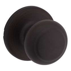 Kwikset Cove Traditional Venetian Bronze Passage Door Knob