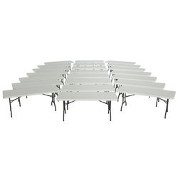 Lifetime 30 in. W X 72 in. L Rectangular Folding Table
