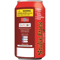 Bendon T.S. Shure Tin Can Dice Game Multicolored