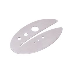 Fox Run Silver Stainless Steel Herb Stripper