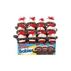 Schylling Sock Monkey Baby Brown