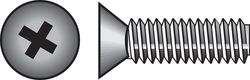 HILLMAN No. 8-32 Ga. X 1-1/2 in. L Phillips Flat Head Stainless Steel Machine Screws 100 pk