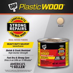 DAP Plastic Wood Natural Wood Filler 4 oz