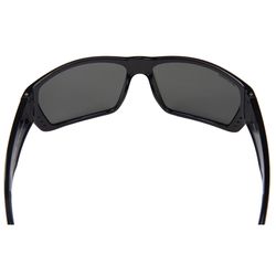 Seachoice Reef Rider Sunglasses Unisex Shiny Black Frame Grey Lens Polarized