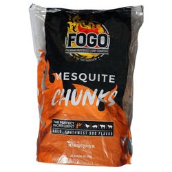 FOGO Premium Smoking All Natural Mesquite Wood Chunks 350 cu in