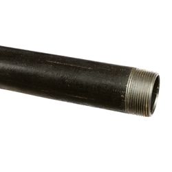 BK Products Southland 1-1/2 in. D X 60 in. L Black Steel Pre-Cut Pipe