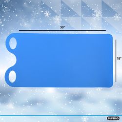Superio Brand Snow Roll Up Polyethylene Sled 36 in.