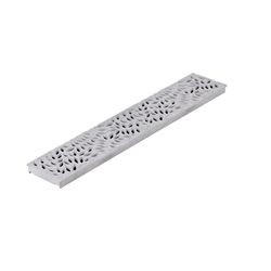 NDS Spee-D 24 in. Gray Rectangle Polyolefin Channel Grate