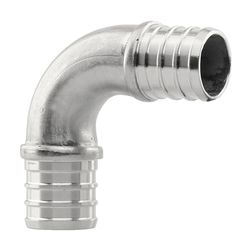 Boshart Industries 3/4 in. PEX X 3/4 in. D PEX Stainless Steel 90 Degree Elbow