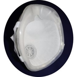 SoftSeal N95 Multi-Purpose Premium Disposable Particulate Respirator Valved White M 10 pk