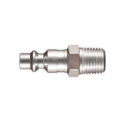Milton Steel Air Plug 1/4 in. Male 5 pc