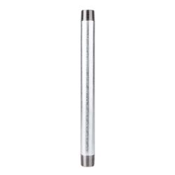 STZ Industries 3/4 in. MIP each X 3/4 in. D MIP in. Galvanized Steel 11 in. L Nipple