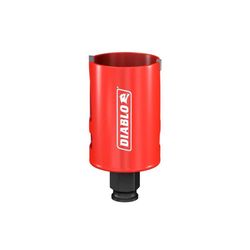 Diablo Demo Demon 1-3/4 in. Carbide Tipped Rough-In 2-3/8 in. L Hole Saw