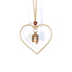 Matr Boomie Air Element Copper Vein Heart Wind Chime