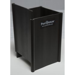 Post Shields Inc. 6 in. H X 4 in. W X 4 in. L PVC Coated Brown PVC Fence Post Protection