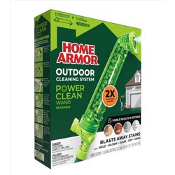 Home Armor Power Clean Wand Starter Kit House Wash 7 oz Tablets