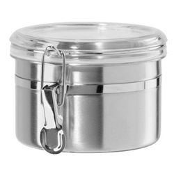 OGGI 26 oz Silver Clamp Canister 1 pk
