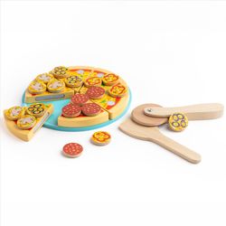 Jasey's Toy Chest Make and Slice Pizza Set 27 pc