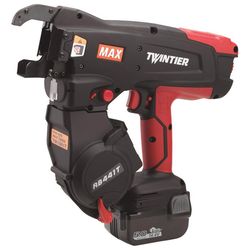 MAX USA CORP TwinTier 14.4 V Cordless Brushless Rebar Tying Tool Kit (Battery & Charger)