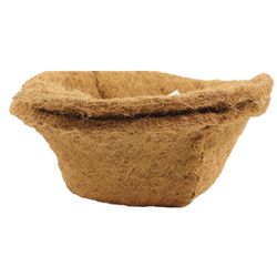 Austram 14 in. H X 14 in. W X 7 in. D Coco Fiber Basket Liner Natural