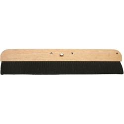 Marshalltown Wood/Natural Fiber Concrete Broom 24 in. L