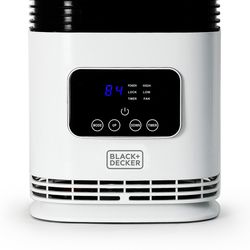 Black+Decker 300 sq ft Heater and Fan 5,100 BTU