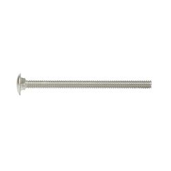 HILLMAN 1/4 in. X 3-1/2 in. L Stainless Steel Carriage Bolt 25 pk