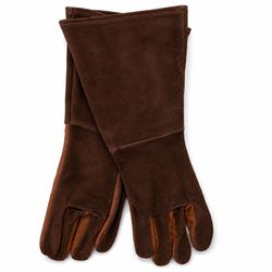 Garden Works XL Leather Brown Gardening Gloves