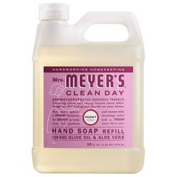 Mrs. Meyer's Clean Day Peony Scent Hand Soap Refill 33 oz