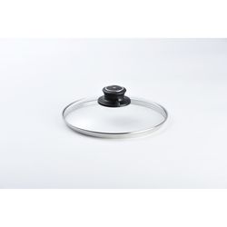 Swiss Diamond Glass/Stainless Steel Lid 8 in. Clear
