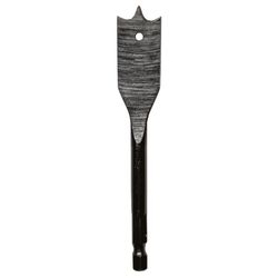 Century Drill & Tool Lazer Spade 7/8 in. X 4 in. L High Speed Steel Spade Bit Hex Shank 1 pc