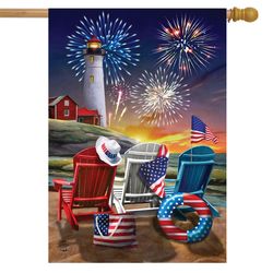 Briarwood Lane House Flag 40 in. H X 28 in. W