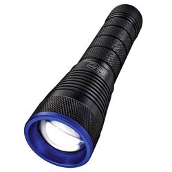 Police Security Skylar 2000 lm Black LED Flashlight AA Battery