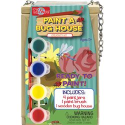 T.S. Shure Paint A Bug House Kit 6 pc