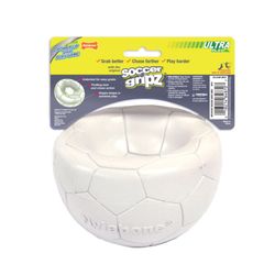 Nylabone Power Play For Dog White Nylon Soccer Ball Dog Toy Medium 1 pk