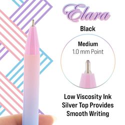 Bazic Products Black Retractable Oil Gel Pen 1 pk