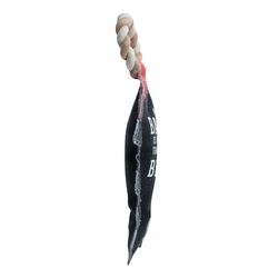 Pavilion We People For Dog Black Cotton Shark Squeak Dog Toy 13 1 pk