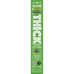 StoneRidge Wholesale Thick Stick Jalapeno Cheddar Meat Sticks 1.5 oz Shrink Wrapped
