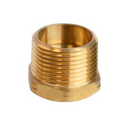 ATC 1 in. MPT X 1/2 in. D FPT Brass Hex Bushing