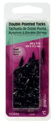 HILLMAN Anchor Wire No. 9 X 7/16 in. W X 0.4375 in. L Blue Steel Double Point Tack Staple 9 Ga. 1 pk