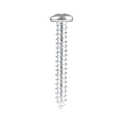 HILLMAN No. 6 Ga. X 1 in. L Phillips Pan Head Sheet Metal Screws 100 pk
