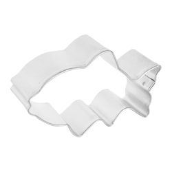 R&M International Corp 2 in. W X 3 in. L Fish Cookie Cutter Silver 1 pc