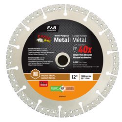 Exchange-A-Blade Razor Back 12 in. D X 1 in. Diamond Saw Blade 1 pc