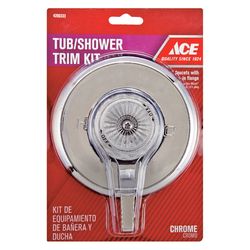 Ace Lavatory Trim Kit For Mixet 5.5 in. D Clear/Silver Plastic 1 pc