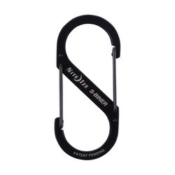 Nite Ize S-Biner Stainless Steel Black Dual Carabiner S-Biner