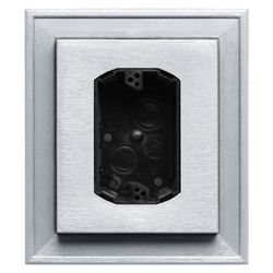 Builders Edge 8 in. H X 2 in. L Prefinished White Vinyl Mounting Block
