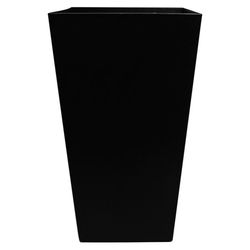 Bloem Finley 20 in. H X 11.5 in. W X 11.5 in. D Plastic Tall Finley Planter Black