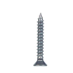 HILLMAN No. 6 Ga. X 1 in. L Phillips Zinc-Plated Coarse Wood Screws 100 pk